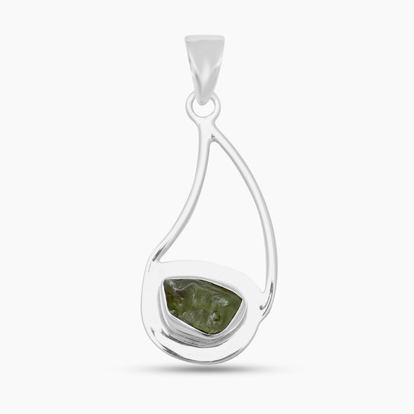 Herkimer Quartz Silver Pendants