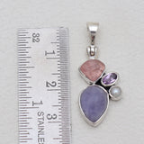 Hackmanite Silver Pendants