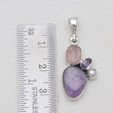 Hackmanite Silver Pendants