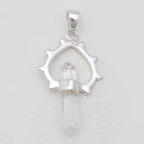 Crystal Silver Pendants