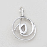 925 Silver Herkimer Quartz Pendants