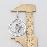 925 Silver Herkimer Quartz Pendants
