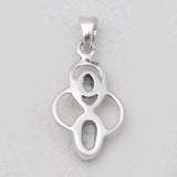 925 Silver Herkimer Quartz Pendant