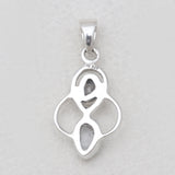 925 Silver Herkimer Quartz Pendant