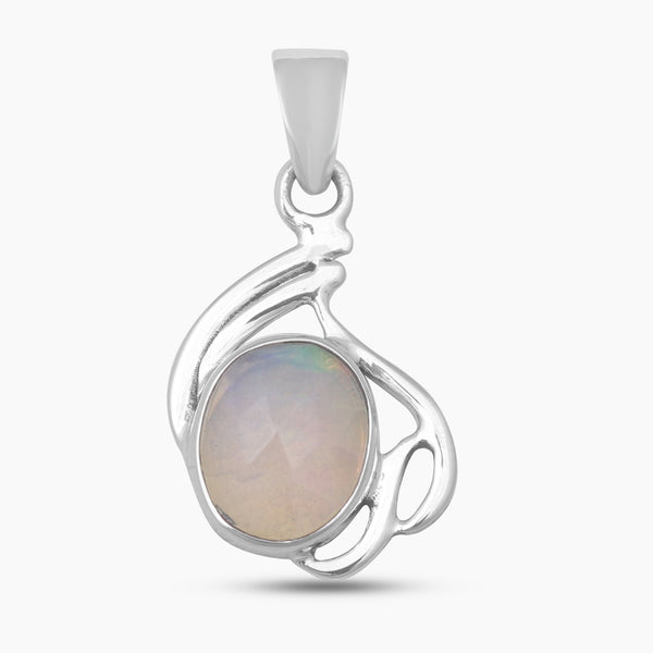 925 Sterling Silver Ethiopian Opal Pendants