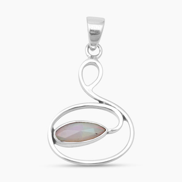 925 Sterling Silver Ethiopian Opal Pendants