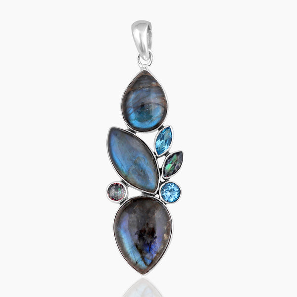 925 Sterling Silver Labradorite Pendants