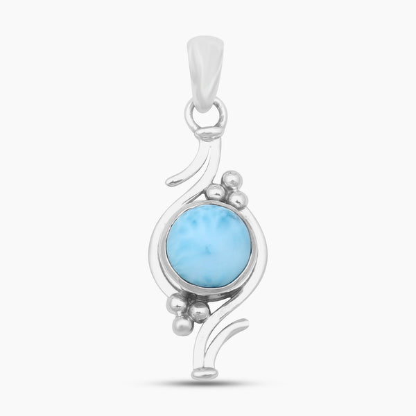 925 Sterling Silver Larimar Pendants