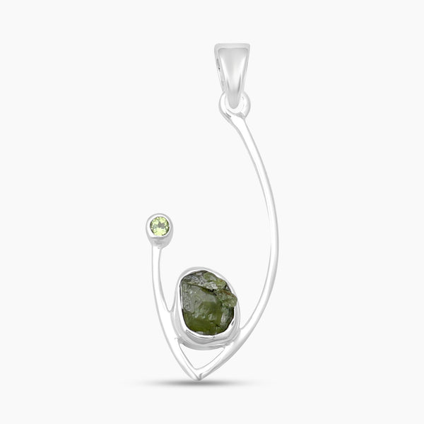 Peridot Silver Pendants