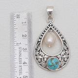 925 Silver Mexican Turquoise Pendants