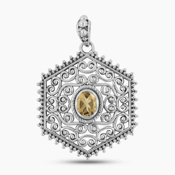 925 Sterling Silver Amethyst Pendants