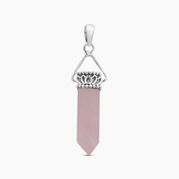 925 Silver Amethyst Pencil Pendants
