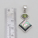 925 Silver Abalone Shell Pendants
