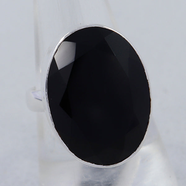 925 Sterling Silver Black Onyx Ring