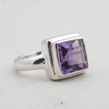 925 Sterling Silver Citrine Ring