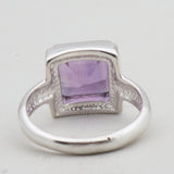 925 Sterling Silver Citrine Ring