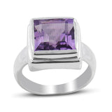 925 Sterling Silver Citrine Ring