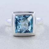 925 Sterling Silver Citrine Ring