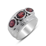 Amethyst Silver Ring