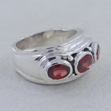 Amethyst Silver Ring