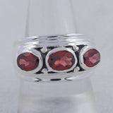 Amethyst Silver Ring
