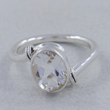 925 Sterling Silver Citrine Ring