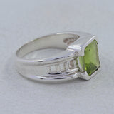 925 Silver Amethyst Designer Ring