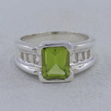 925 Silver Amethyst Designer Ring