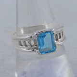 925 Silver Amethyst Designer Ring