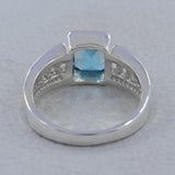 925 Silver Amethyst Designer Ring