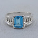 925 Silver Amethyst Designer Ring