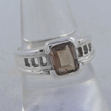 925 Silver Amethyst Designer Ring