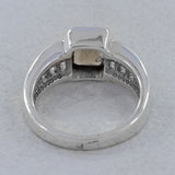 925 Silver Amethyst Designer Ring