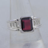 925 Silver Amethyst Designer Ring