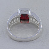 925 Silver Amethyst Designer Ring