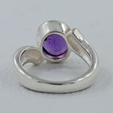 925 Sterling Silver Amethyst Ring