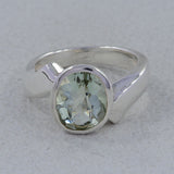 925 Sterling Silver Amethyst Ring