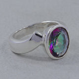 925 Sterling Silver Amethyst Ring