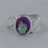 925 Sterling Silver Amethyst Ring