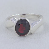 925 Sterling Silver Amethyst Ring