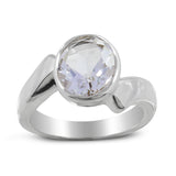 925 Sterling Silver Amethyst Ring