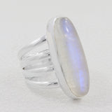 Natural Tiger Eye Silver Ring
