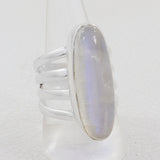 Natural Tiger Eye Silver Ring