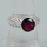925 Sterling Silver Amethyst Ring