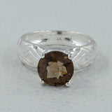 925 Sterling Silver Amethyst Ring