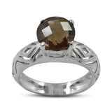 925 Sterling Silver Amethyst Ring