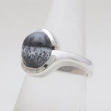 Natural Citrine Silver Rings