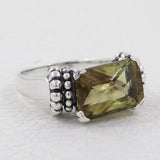 925 Sterling Silver Black Onyx Ring