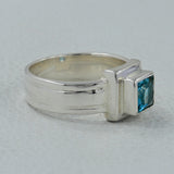 925 Sterling Silver Tourmaline Ring