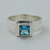 925 Sterling Silver Tourmaline Ring